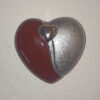 Two Tone Red Heart