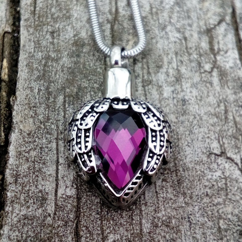 Angels Wings Heart - Purple - Image 2