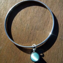 Alternative view of Circle Charm Bangle