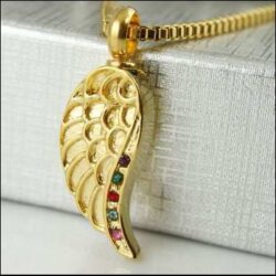 Alternative view of Gold Angels Wing