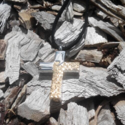 Gold Embossed Cross - Image 3