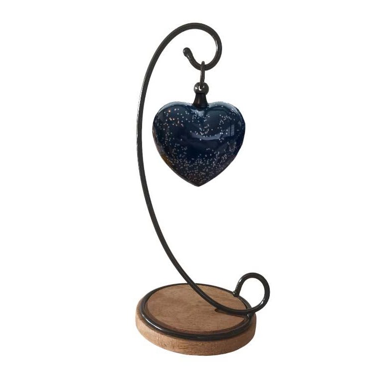 Hanging Heart - Sparkling Blue