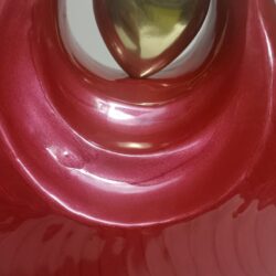 Heart in my Tear Drop Urn - Red - Image 4