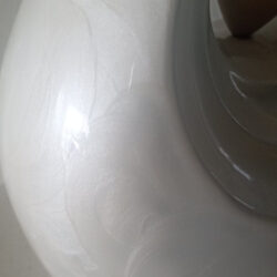 Heart in my Tear Drop Urn - White and Silver - Image 6