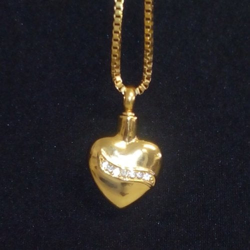 Elegant Ribbon Heart - Gold - Image 4