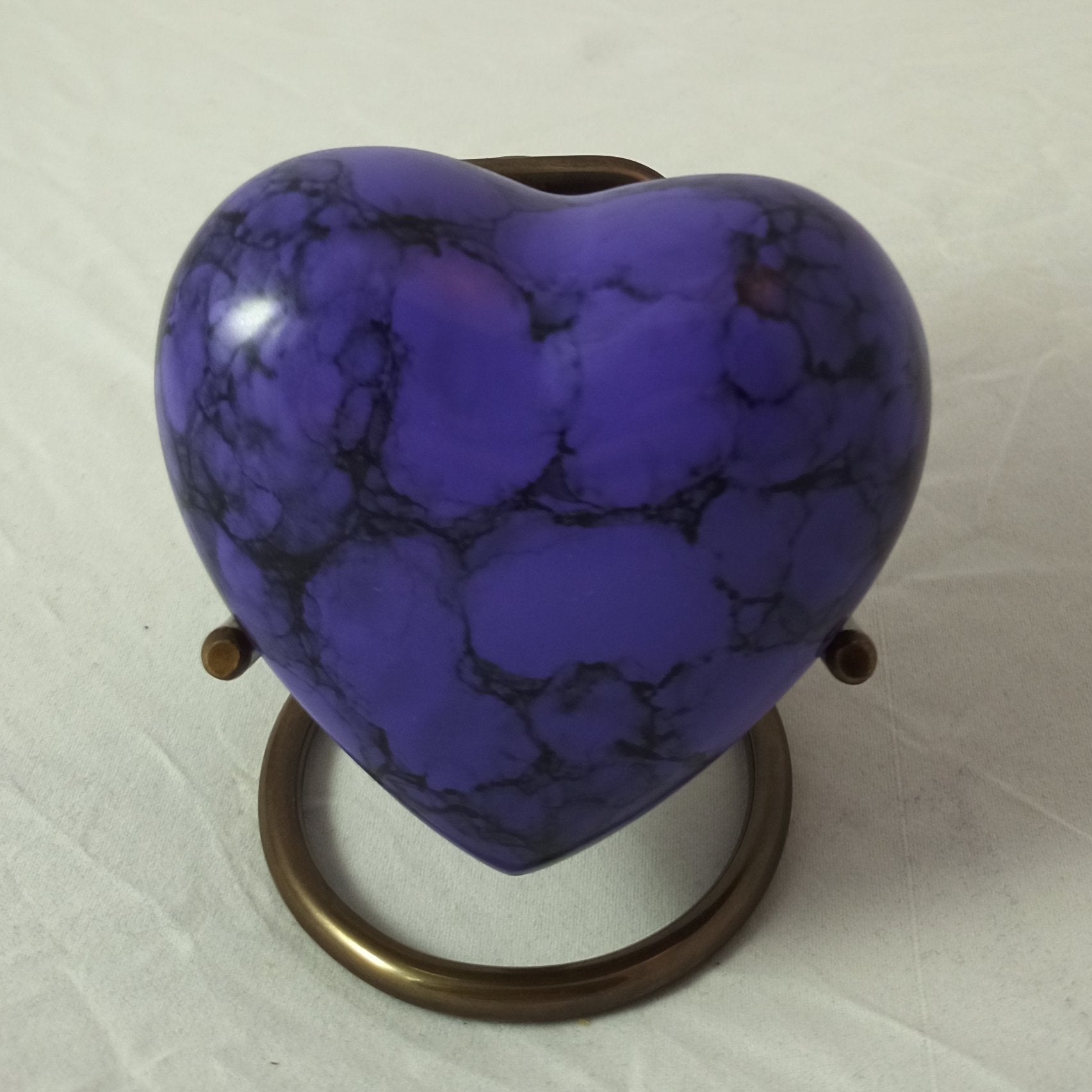 Marble Purple Heart Urn - Image 2