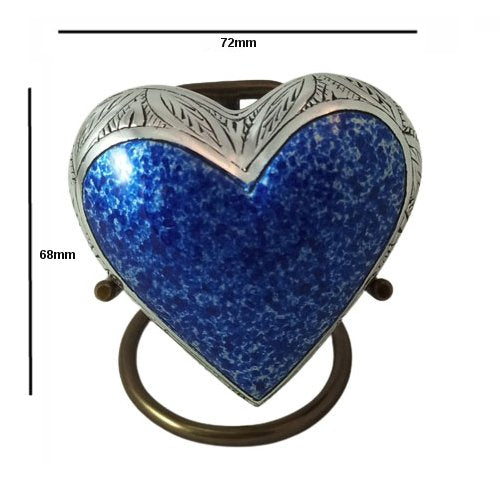 Nickle Edge Blue Heart - Image 3