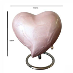 Swift Pink Heart Urn - Image 3