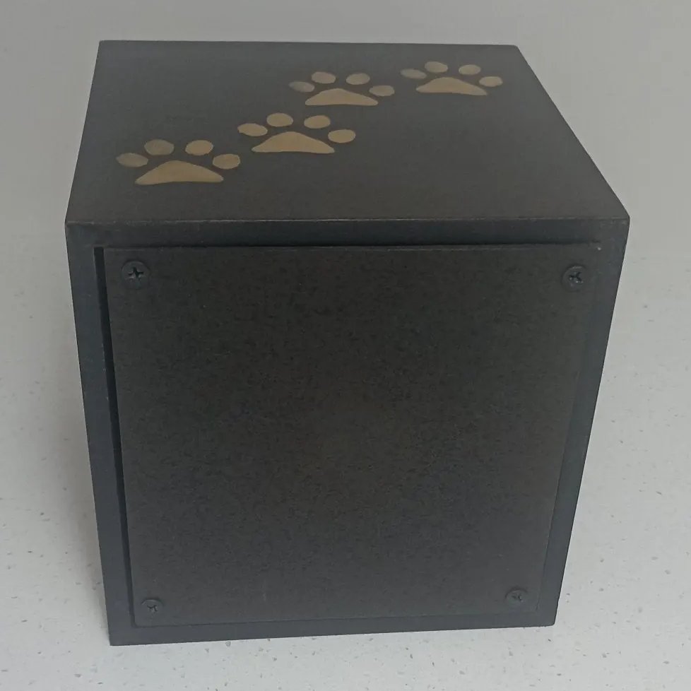 Wooden Cube Pet Urn - Image 4
