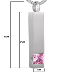 Alternative view of Blue Solitaire Pendant