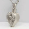Rose Heart - Silver