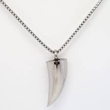 Alternative view of Sabre Tooth Pendant