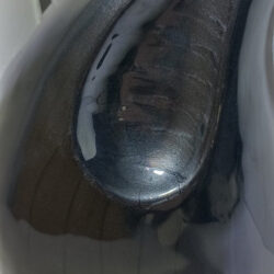 Pearl Black Tear Drop Urn - Image 7