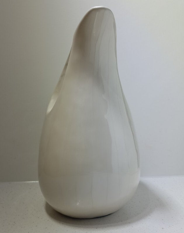 Pearl White Tear Drop Urn - Image 4