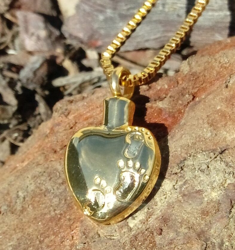 Angela's Heart - Gold Unfilled - Image 2
