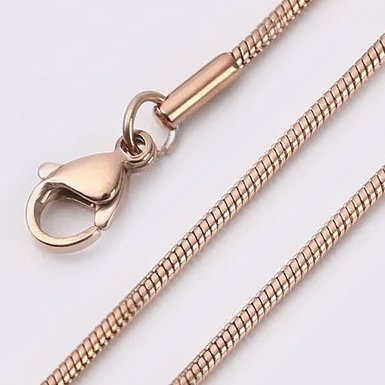 Rose Gold Snake Chain