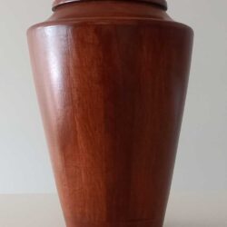 Mango Wood Urn (light) - Image 3