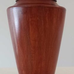 Mango Wood Urn (light) - Image 4