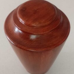 Mango Wood Urn (light) - Image 5