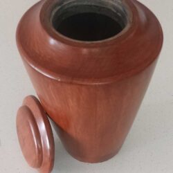 Mango Wood Urn (light) - Image 7