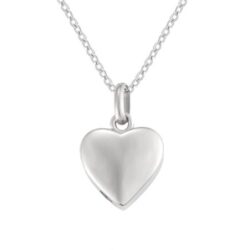Silver Hanging Heart Pendant
