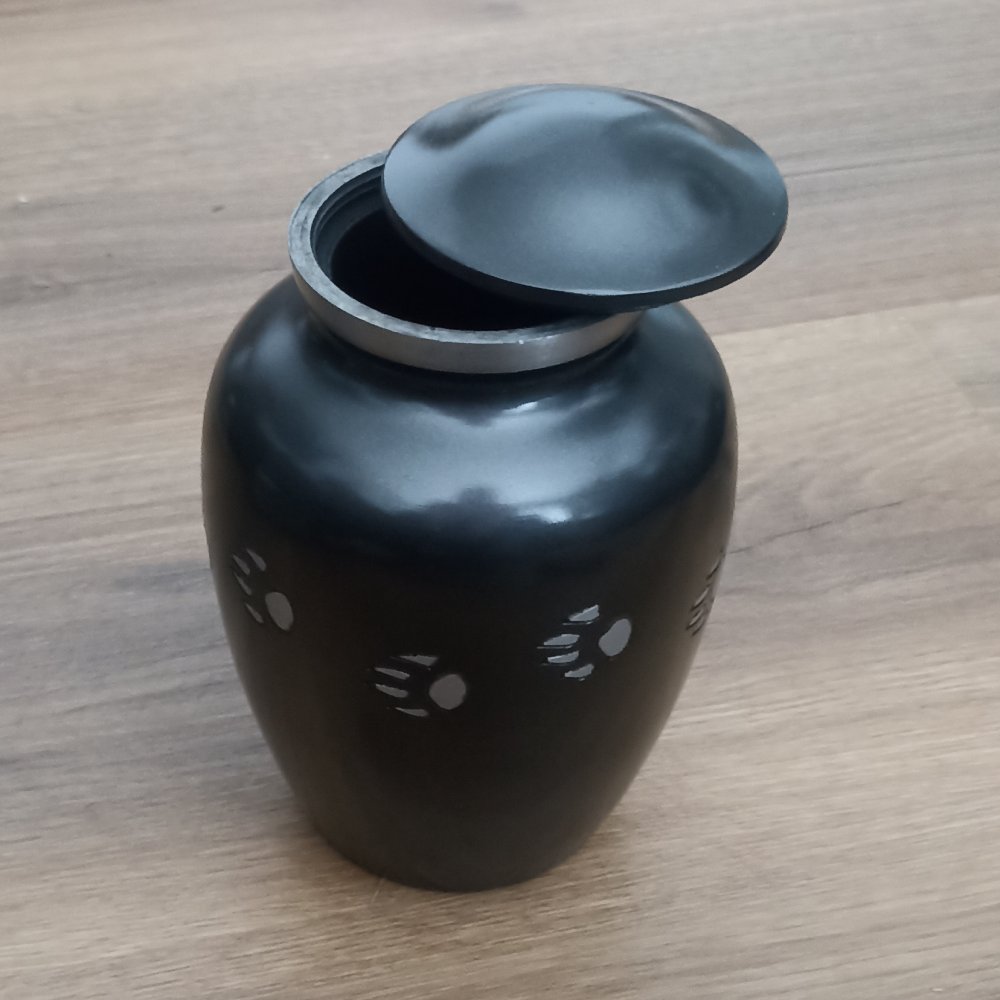 Silver Paw Pet Urn - Image 4