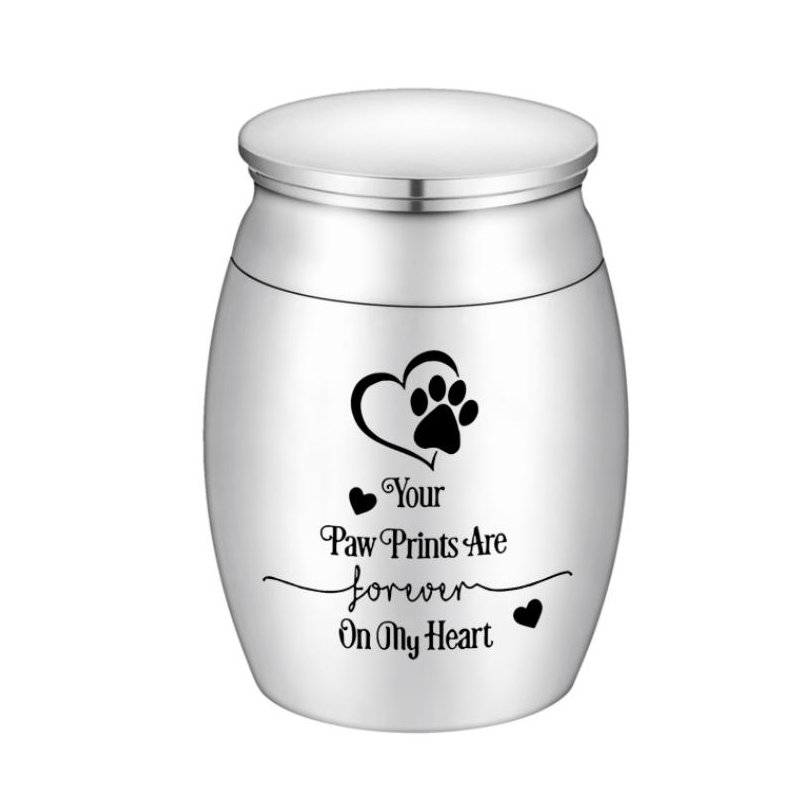 Paw Prints Forever Tiny Urn