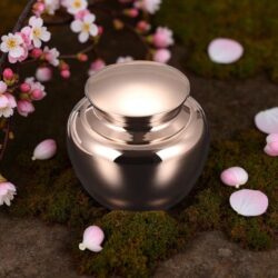 Alternative view of Rose Gold Pottle Urn